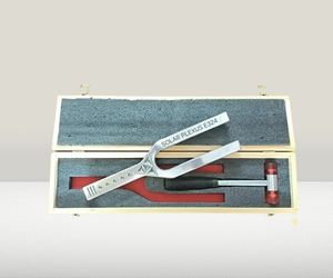 Clinical tuning fork Giant Tuning Fork with 528Hz & A432Hz Frequencies German Stainless Steel OEM Customizable Striker.. - Product Image 5