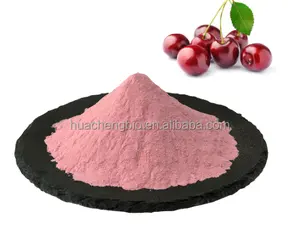 Polvo de extracto de cereza ISO de alta calidad 100% Pure Nature Tart Cherry Juice Powder con sabor Muestra gratis