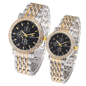 4417 Original Couple <b>Watch</b> Set Pair <b>Watch</b> Women Men Quartz Analog Wrist <b>Watch</b> - Product Image 3
