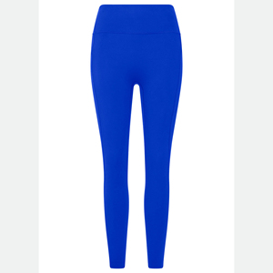 Leggings de yoga taille haute pour femmes, couleur unie, sans couture, extensibles, pour l'entraînement et le fitness - Product Image 1