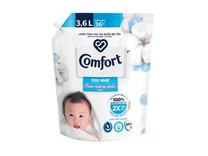 Adoucissant pour tissus Comfort Gentle Pure 3,6 L x 4 sachets - Product Image 1