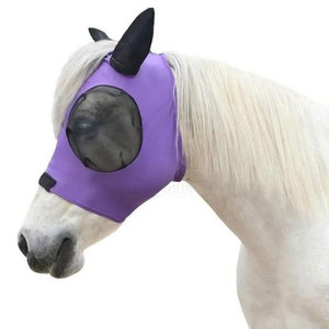 Máscara antimoscas de verano de alta calidad para carreras de caballos, malla/poliéster, color personalizado, ALEXANDRIA INDUSTRIES - Product Image 1