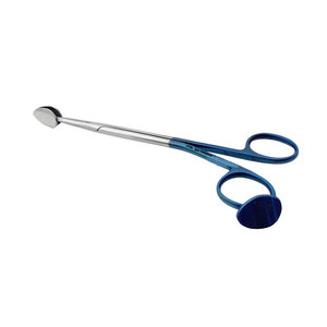 Ciseaux à flans dévitalisants, instrument chirurgical manuel, certifié CE ISO, haute qualité, 180 mm, acier inoxydable, pour chirurgie plastique et ORL - Product Image 1
