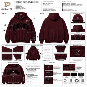เสื้อฮู้ดดี้โอเวอร์ไซส์คุณภาพสูง ผ้าฟลีซเนื้อนุ่ม กันน้ำ เป็นมิตรกับสิ่งแวดล้อม ผลิตจากโพลีเอสเตอร์/คอตตอนผสม ขายส่ง รับผลิตตามแบบ สำหรับผู้ชาย - Product Image 5