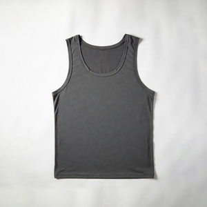 Durable Silk/Cotton Women Tank <b>Top</b> Summer Custom Logo/Colors Anti-Wrinkle Quick Dry Breathable V-neck Premium Quality Wholesale - Product Image 1
