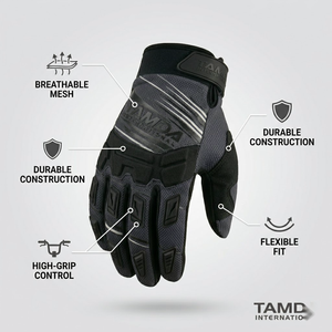 Gants de VTT et de motocross avec logo personnalisé – OEM antidérapants respirants vente en gros directement de l'usine - Product Image 5