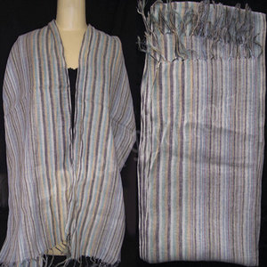Elegant Stripe Design Long Silk Scarf for Women Luxurious Lightweight Satin Feel Fashionable Neck <b>Wrap</b> Headband <b>Shawl</b> Perfect - Product Image 2