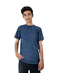 เสื้อยืดผู้ชายแบบย้อมสีเอซิด แบรนด์สั่งทำ OEM ODM รับผลิตเสื้อผ้าจำนวนมาก แบรนด์ส่วนตัว - Product Image 3