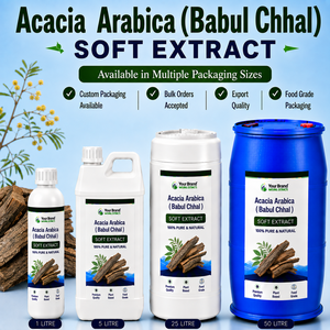 Extracto Suave de Acacia Arábica Babul Chhal, Suplemento Herbal a Base de Plantas, Grado Alimenticio, Suministro a Granel - Product Image 1