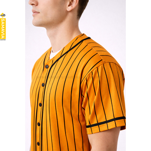 Camisetas Deportivas de Béisbol Ligeras y Cortas para Verano |   Tela de Poliéster Transpirable de 220 g/m² con Impresión por Sublimación |   Colores Personalizables - Product Image 4