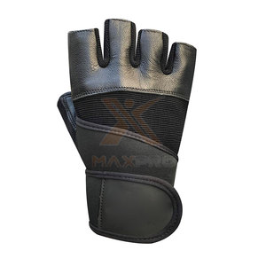 Gants de fitness en cuir de qualité supérieure à prix bas avec sangle de poignet réglable, antidérapants, taille personnalisée - Product Image 5