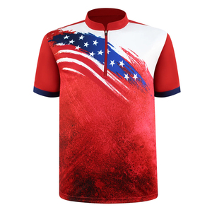 Customizable Comfortable Men <b>Bowling</b> Button for Shirts New Design Full Sublimation Printing Breathable Eco-Friendly Quick Dry - Product Image 5