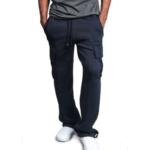 ผลิตกางเกงวอร์มออกกำลังกายทรงตรงแบบสั่งทำ กางเกงจ็อกเกอร์ผู้ชาย ชุดกีฬา กางเกงลำลอง กางเกงคาร์โก้ทรงหลวมแบบซักล้าง กางเกงผู้ชาย - Product Image 1