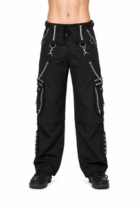 Pantalones Góticos Transpirables de Alta Calidad Personalizados 2026, Unisex, Corte Holgado, Múltiples Bolsillos, Moda Alternativa, Ropa Urbana - Product Image 6