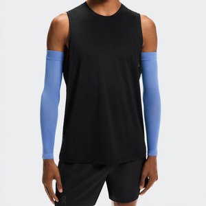 Mangas de algodón para mujer, frescas para el verano, de alta elasticidad, de color liso - Product Image 1