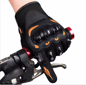 Guantes de Motocicleta de Cuero Premium, Duraderos, Protectores y Cómodos, Guantes para Motocross/Motocicleta - Product Image 4