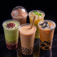 Gobelets en plastique transparent durable KEIFU 750 ml, diamètre 95 mm, pour boissons froides, OEM/ODM, contenants pour bubble tea, matériau PP, logo personnalisé, 1000 unités