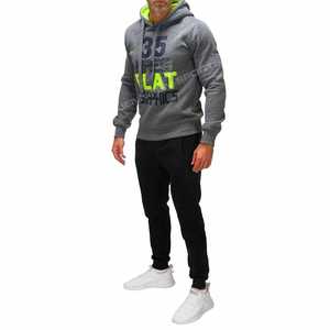 Conjuntos Deportivos de Invierno al Por Mayor para Hombre, Tallas Grandes, en Poliéster/Algodón, con Logotipo Personalizado, Alta Calidad - Product Image 2