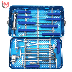 Kit d'instruments de chirurgie orthopédique avec outils osseux pour la réparation des traumatismes, opération clinique, performance chirurgicale, vente en gros OEM - Product Image 1