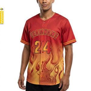 Camisetas Deportivas Samavia RTS de Béisbol, 100% Poliéster, Sublimación, Precio Bajo, para Fanáticos - Product Image 1