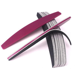 Kit professionnel de mini-limes à ongles double face avec logo personnalisé, en acier inoxydable, grain 80, pour manucure et pédicure - Product Image 5