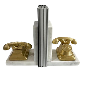 Modern Room Decor Bookend Gold <b>Cycle</b> Tabletop Decoration Character Statues Adjustable Metal Book End Holder <b>Stand</b> - Product Image 1