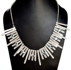 Nuevo Collar de Plata de Ley 925 con Diseño Impresionante, Gemas de Topacio Azul Natural, Joyería Fina, Regalo de Aniversario, Precio al por Mayor - Product Image 3