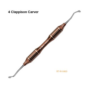 Carver dentaire ergonomique à 4 clappsons en acier inoxydable par Roboz Tech Pakistan - Product Image 1