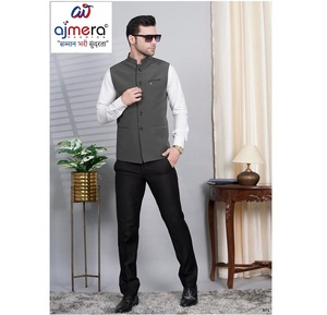 Ensemble de gilet d'hiver pour homme, tenue élégante et formelle pour mariage, fête, bureau, coupe confortable, séchage rapide, design moderne, usage quotidien - Product Image 1
