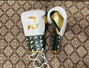 Fly SuperLace Pro X 2 High Quality Genuine Cowhide Leather MMA Sanda Boxing Gloves with Stretch Non-Slip Hand Grip - Product Image 2