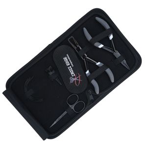 Wholesale Hair Extension Tools Kit Micro <b>Beads</b> Remover Plier Crimping Plier Hair Velcro Parting Finger <b>Needle</b> Scissor Set - Product Image 1