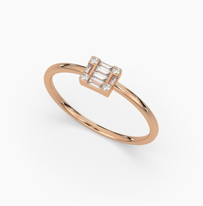 Designer 14KT Gold Plated IGI Certified Lab Grown Diamond Vintage Wedding <b>Ring</b> Luxury Jewelry Gift for Women Premium Style - Product Image 4