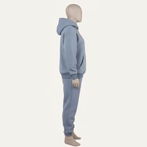 Chándal de Forro Polar Grueso Personalizado al por Mayor, Chándal de Algodón Grueso Personalizado con Ropa Deportiva de Marcas Estadounidenses - Product Image 2