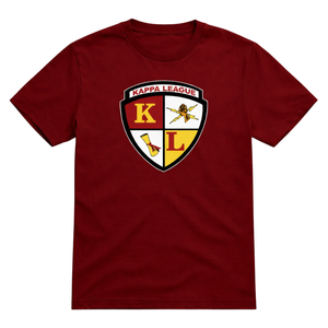 Camiseta con el Escudo de la Liga Kappa Alpha Psi, Color Granate, Ropa de Fraternidad Griega con Diseño Clásico, Comodidad Premium y Ajuste Elegante - Product Image 4