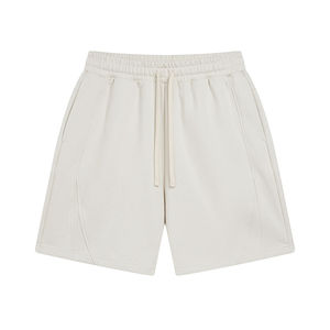 Pantalones Cortos Básicos de Color Sólido de 220 Gramos para Hombre, Estilo Urbano, Talla Grande, Personalizables, Oferta de Verano - Product Image 3