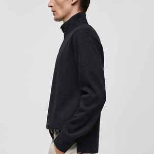 Winter Fleece Men's Quarter Zip High Quality Low MOQ Breathable <b>Hoodies</b> Comfortable - Product Image 3