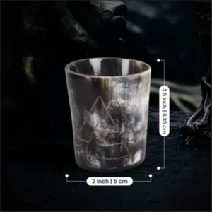 Vaso Rústico de Cuerno de Búfalo Natural Ecológico Hecho a Mano para Cerveza y Whisky de REHMAN CRAFT Uttar Pradesh - Product Image 5