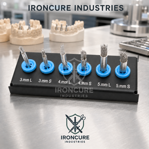 Kit professionnel de 6 brosses de nettoyage pour implants dentaires en titane, débridement péri-implantite, 3mm 4mm 5mm longues et courtes - Product Image 4