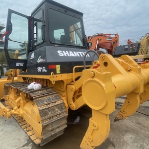 รถดันดิน SHANTUI SD16L สำหรับพื้นที่ชุ่มน้ำ 160 แรงม้า รถดันดินแบบตีนตะขาบสำหรับพื้นที่ลุ่มน้ำ เครื่องจักรก่อสร้าง - Product Image 3
