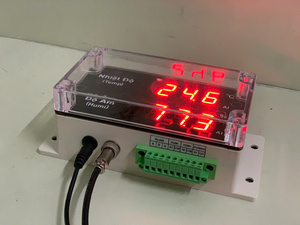 Pantalla LED Industrial de Temperatura y Humedad para Centro de Datos – Modbus RTU – OEM Disponible |   AT-THMS3.1 - Product Image 4