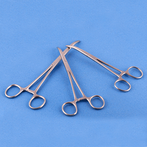 Instrumentos Quirúrgicos Hemostáticos Dentales, Pinzas Hemostáticas Curvas de 180 mm, Bajo MOQ, en Venta - Product Image 2