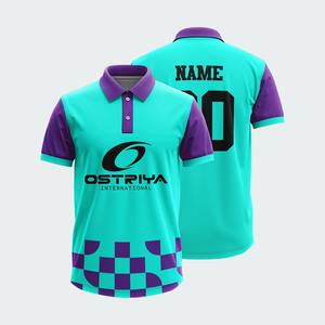 Camisetas de Alto Rendimiento para Hombre, Secado Rápido, Corte Uniforme para Polo, Cortas, Transpirables, Tejidas, Estampadas y de Colores - Product Image 3