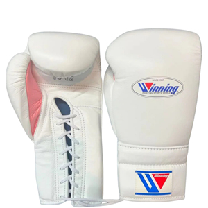 Winning Boxing Gloves Winning Cowhide LeatherTrainning Boxing gloves Lace-Up - Product Image 5