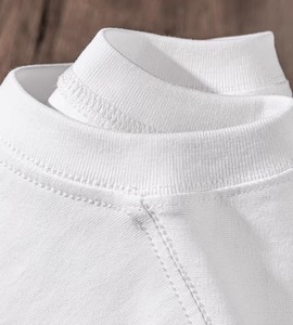 Venta Directa de Fábrica, Camiseta Personalizada con Serigrafía Frontal, Blanca, de Algodón 100% Pesado, Corte Ajustado, Secado Rápido, Manga Corta, Lisa - Product Image 4