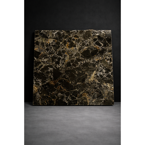 โต๊ะอาหารหินแบล็คแมมบาธรรมชาติ รูปทรงสี่เหลี่ยมและทรงกลม สำหรับตกแต่งภายใน - Product Image 2