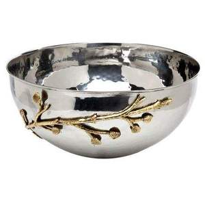 Gold Catch-All <b>Decorative</b> <b>Bowl</b> Elegant Metal Trinket Dish <b>for</b> <b>Keys</b> Jewelry Table Decor - Product Image 3