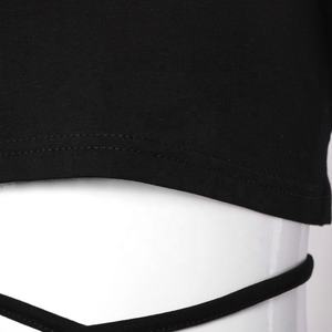 Top Deportivo Corto de Algodón para Danza Contemporánea, Jazz, Danza Moderna, Hip Hop, para Niños de 4 a 16 Años, Unisex, con Lazo para Uso Diario - Product Image 5