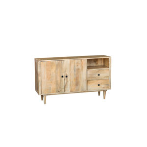 Aparador de Estilo Moderno Indio, Mueble de Comedor de Madera Maciza de Mango para Almacenamiento en el Hogar, Mueble para TV, Uso en Oficina y Sala de Estar - Product Image 2