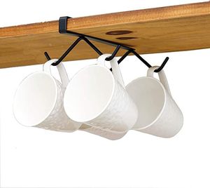 Portavasos funcional de hierro para encimera, para organizar los accesorios de cocina y facilitar el acceso a las tazas - Product Image 6