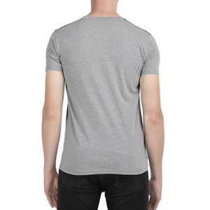 เสื้อผ้าลำลองผ้าฝ้าย 100% สีพื้น ปรับแต่งได้ เสื้อยืดคอกลมแขนสั้นผ้าฝ้าย 100% สำหรับใส่เป็นทางการ เป็นมิตรกับสิ่งแวดล้อม แห้งเร็ว นุ่ม ระบายอากาศได้ดี - Product Image 5